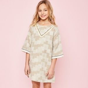 Girl's Chambray Tunic Dress